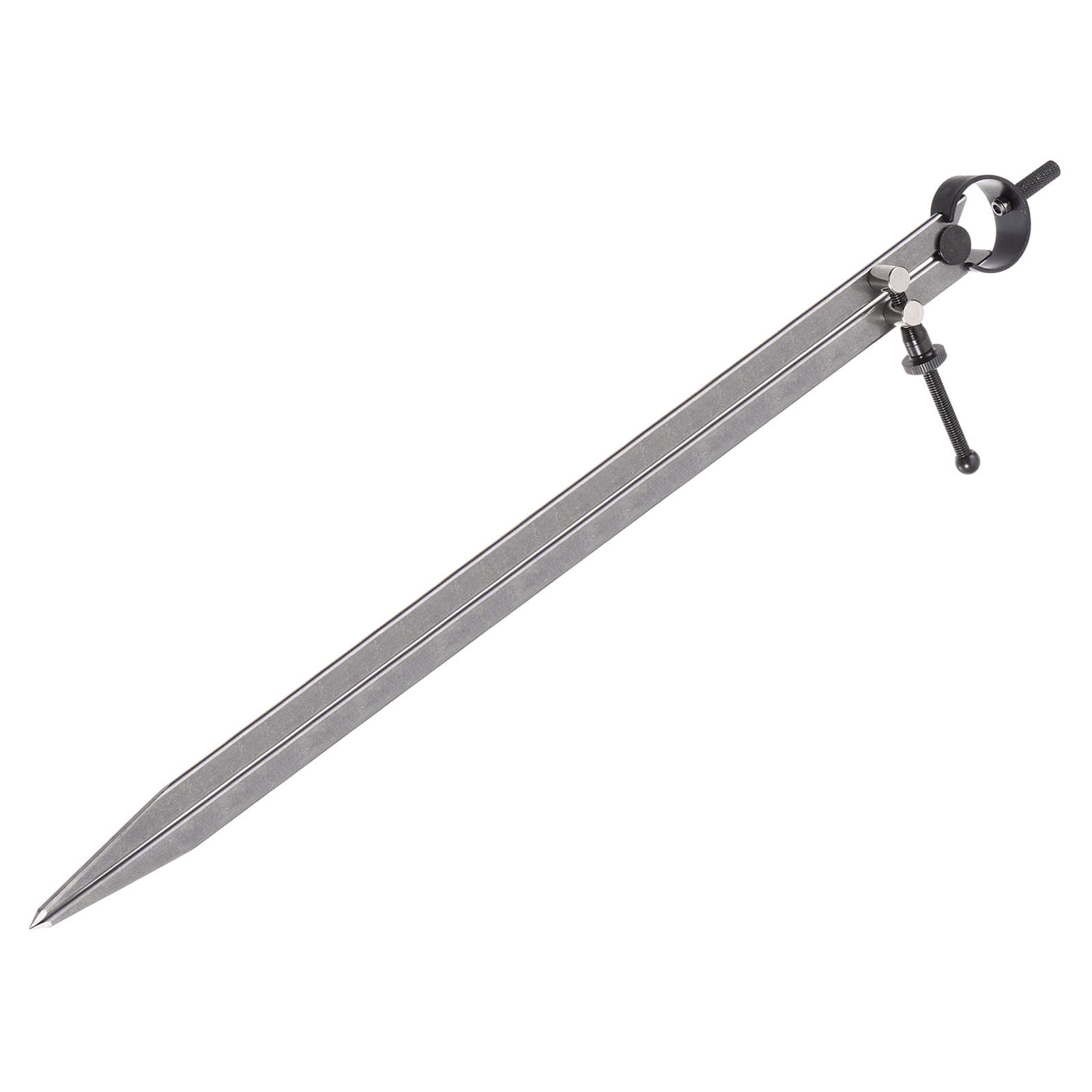 Spring Joint Caliper 20" Carbon Steel Spring Divider w Solid Nut Flat Leg