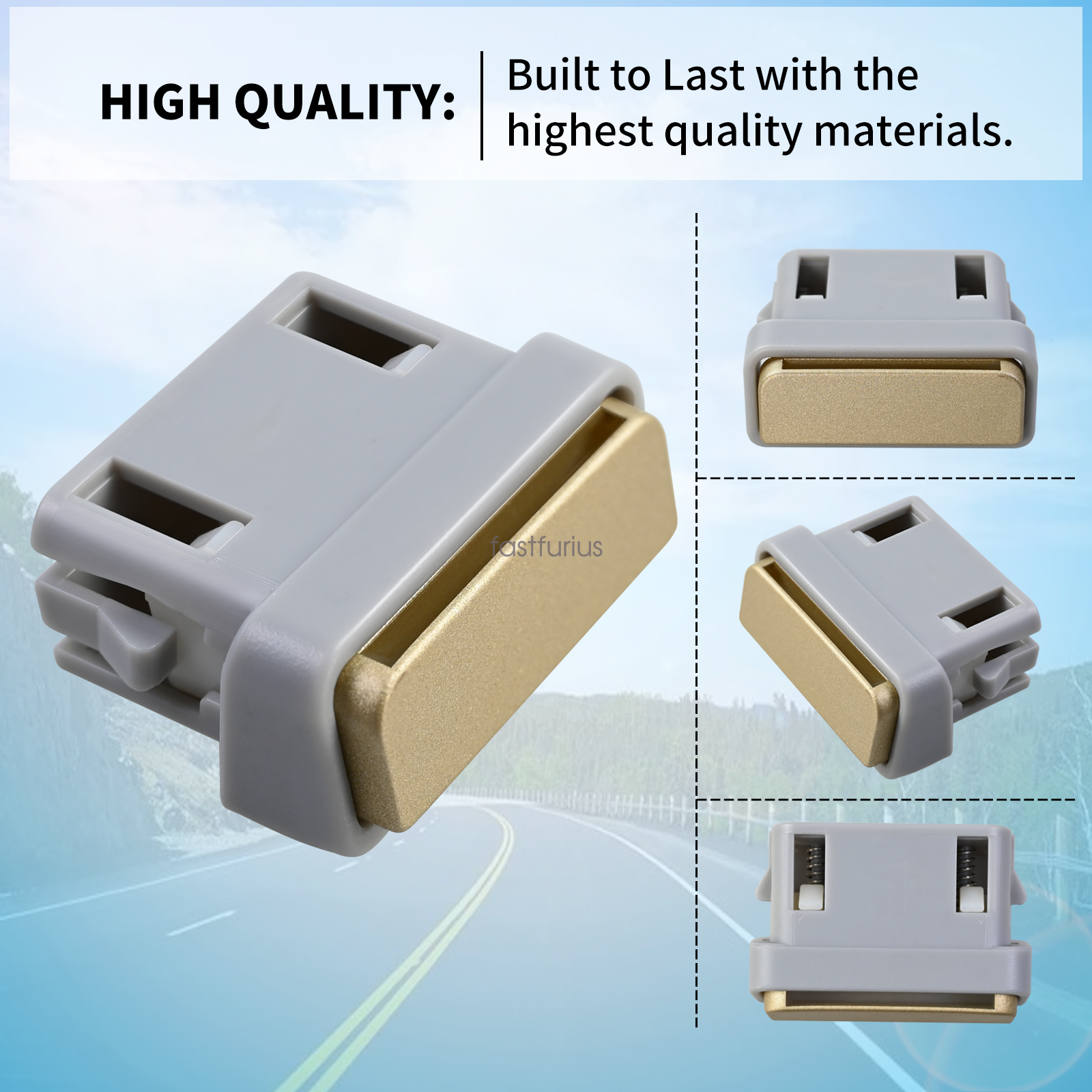 2x For Lincoln town car arm rest latch 2003-2011-Door Compartment Release Button