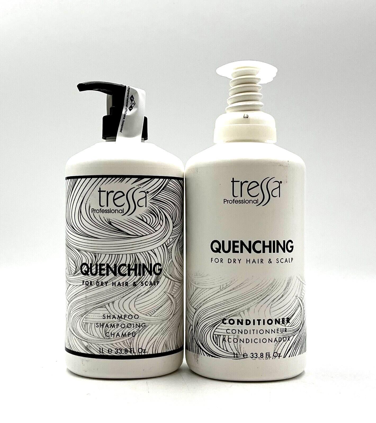 Tressa Quenching Shampoo & Conditioner/Dry Hair & Scalp 33.8 oz Duo