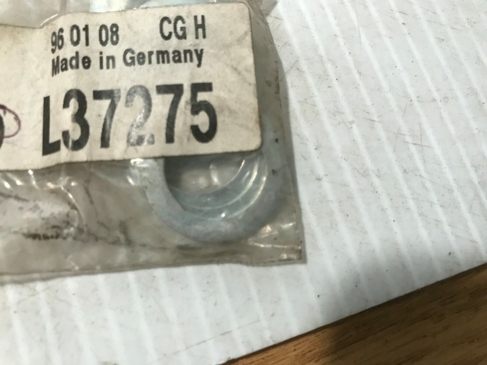L37275 GENUINE John Deere WASHER QTY of 2 Washers