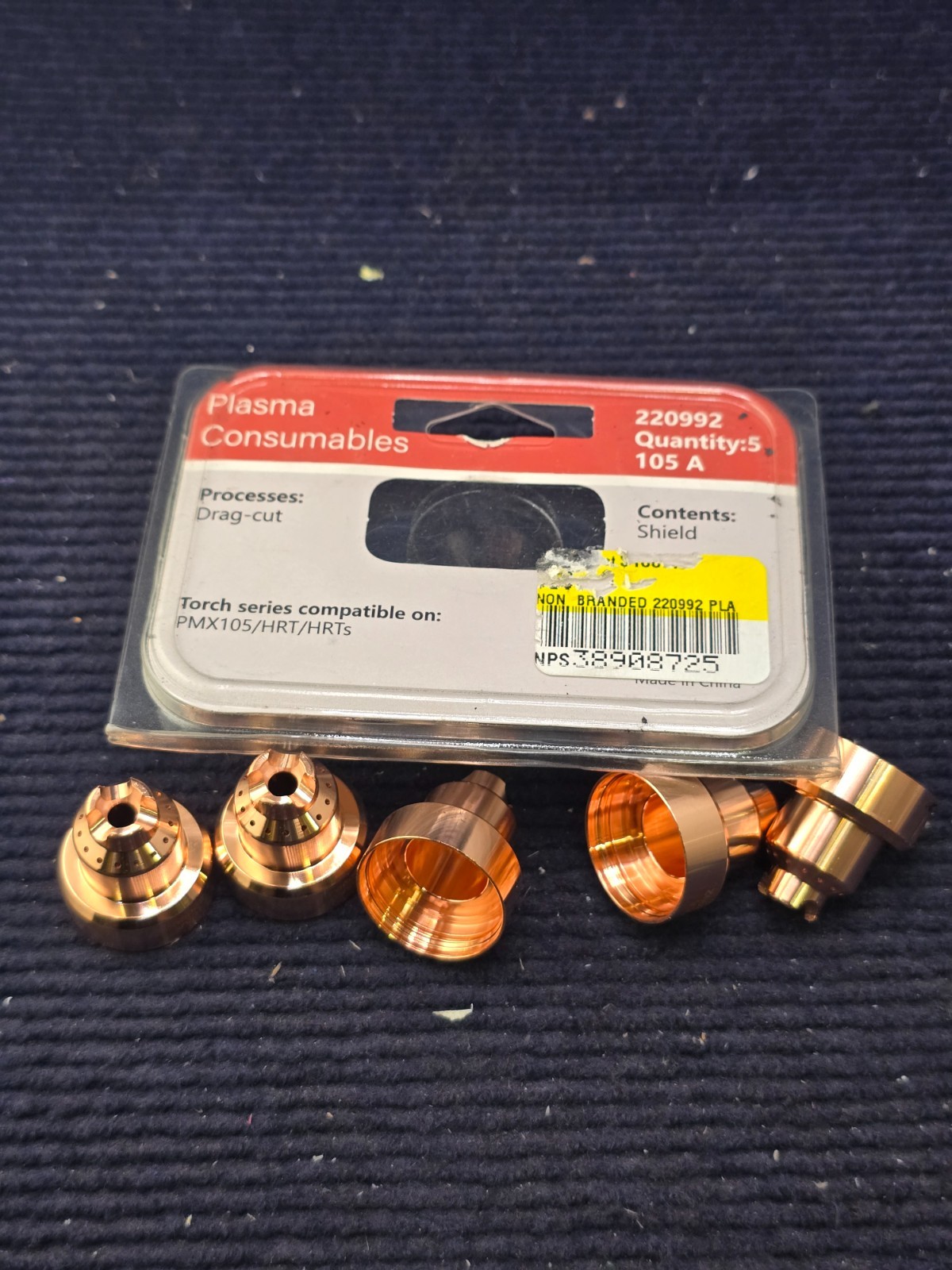 (QTY 10) 220992: Plasma Shield Cap Fits PMX105/HRT/HRTs