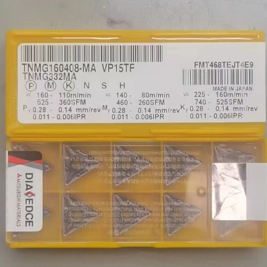 10pcs TNMG160408-MA VP15TF TNMG332 Original MITSUBISHI CNC blade carbide inserts