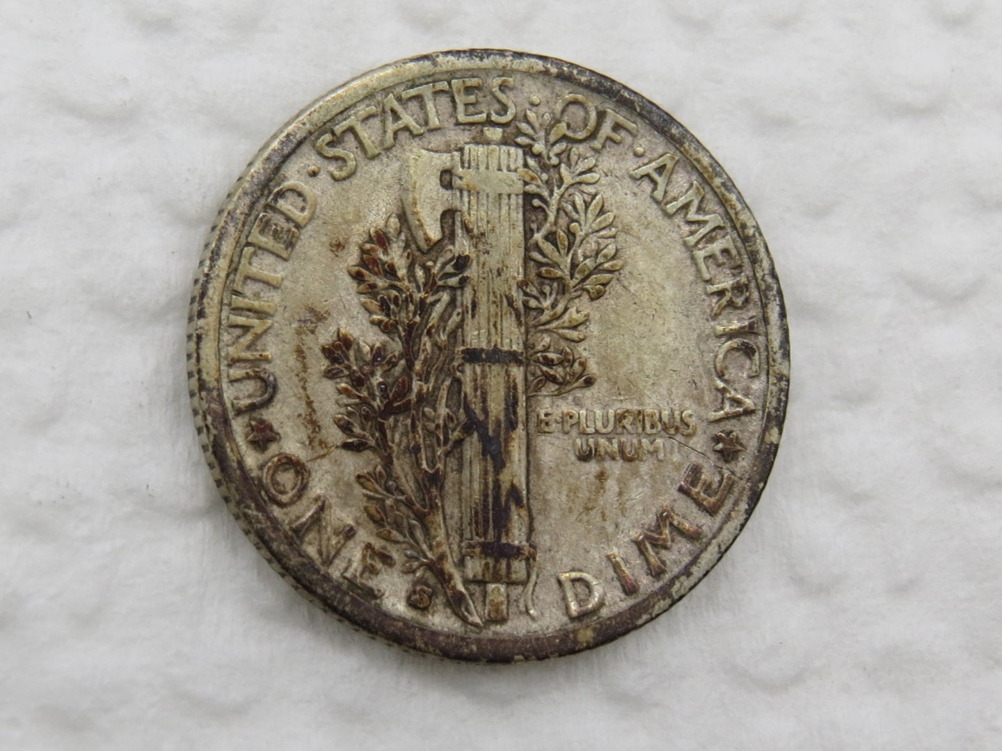 1929 S Mercury Dime - VF+ - 90% Silver 10 Cent US Coin - Better Date