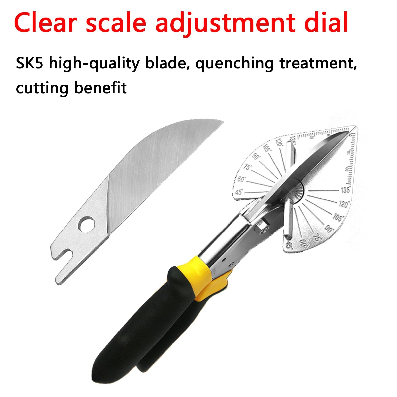 Miter Shears,quarter Round Cutting Tool For Angular Cutting Moulding,