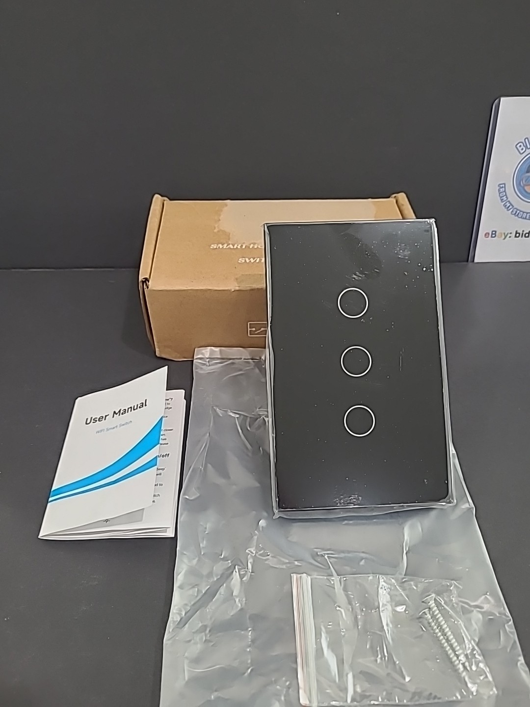 WiFi Smart Wall Switch - Model SK-W80S - 600 WATT