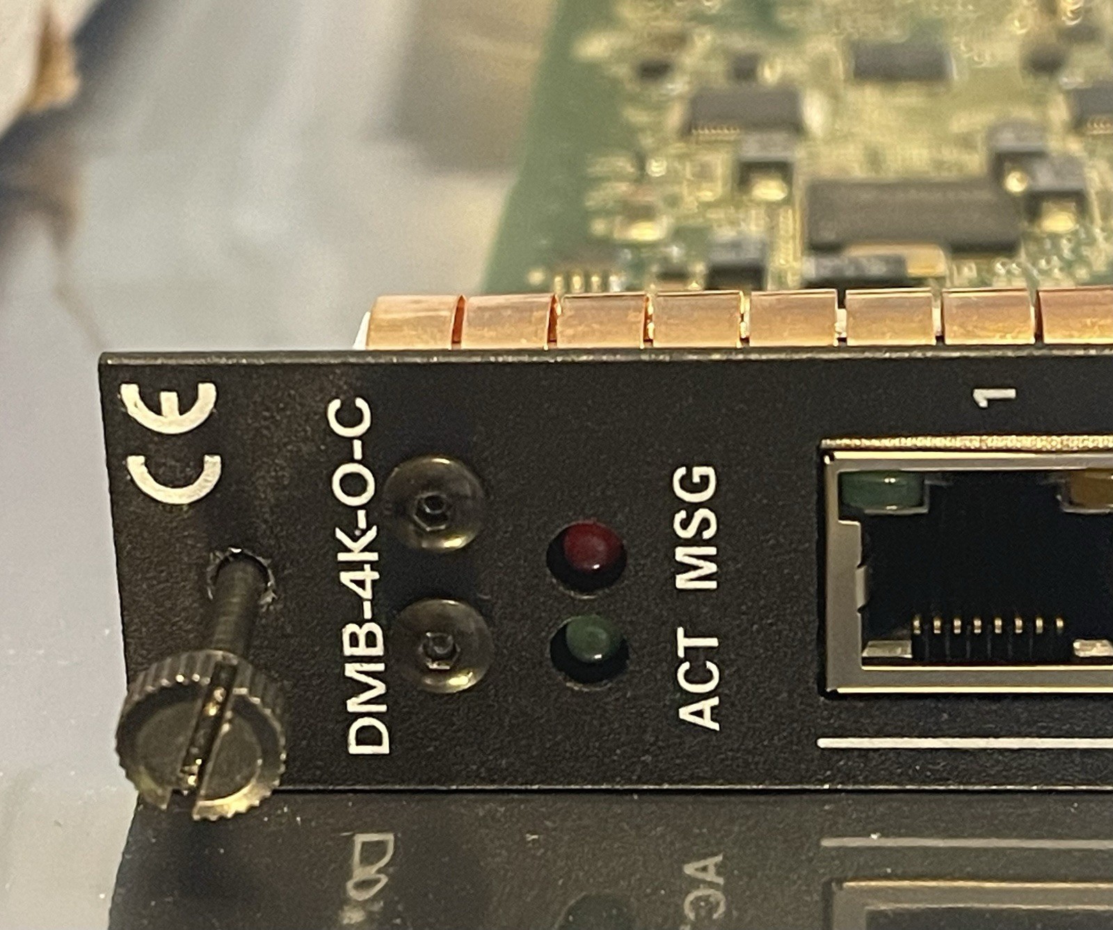 Crestron DMB-4K-O-C 8 Channel Output Blade HDCP2 6507802
