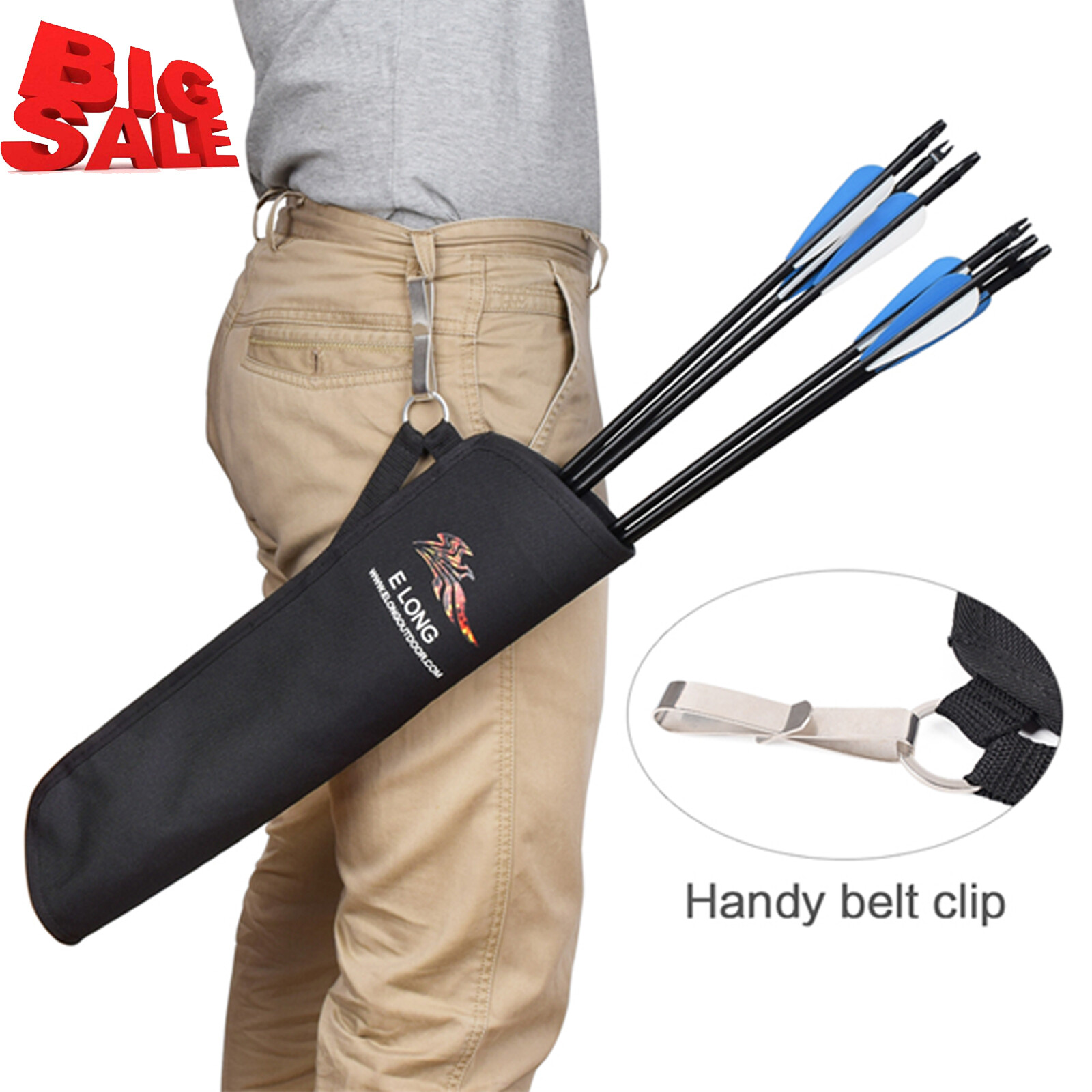 Quiver Bag Arrow Holder Easy Carry for Archery Hunting Shootng Outdoor Sport NEW