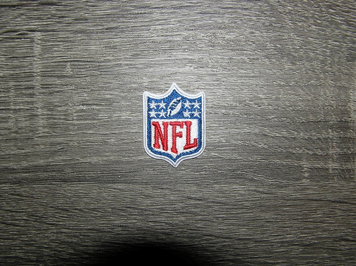 NFL National Football League Logo Iron On Patches 1.125" x 1.5"