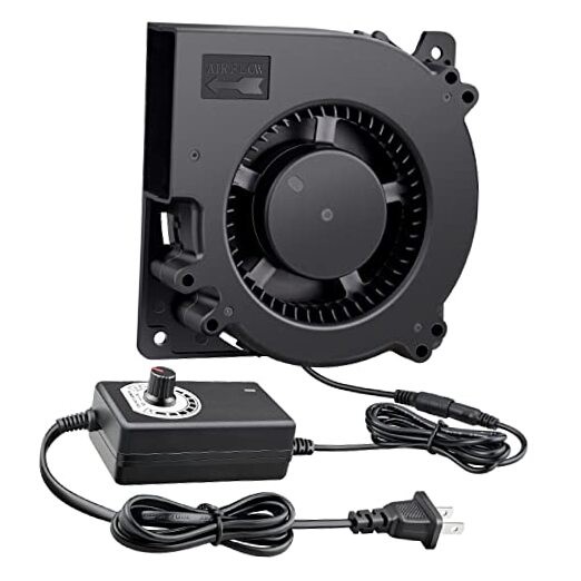 120mm Centrifugal Blower Fan Big Airflow 12V with AC 110v 220v 120mm X 32mm