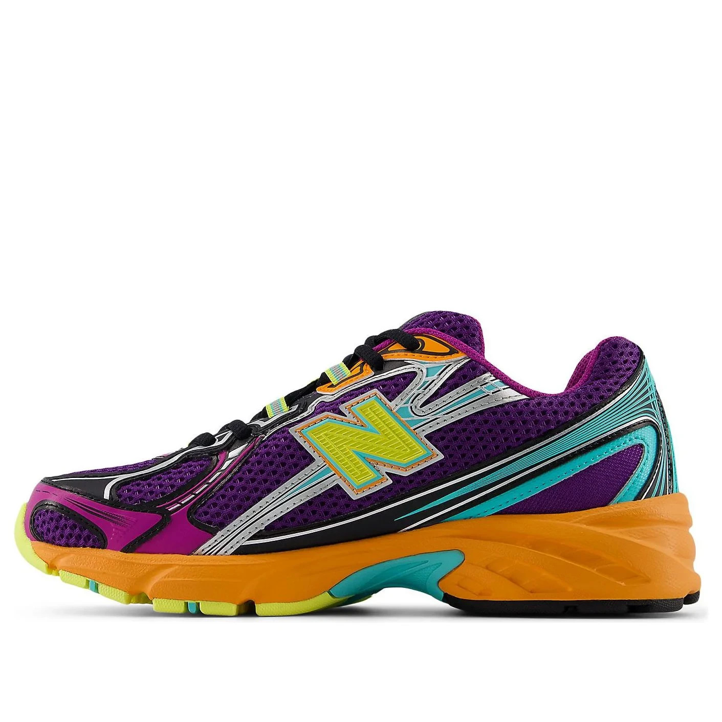 New Balance 740 U740MC2 Sneakers Men Concord Grape Sun Glow Running Shoes TF9714