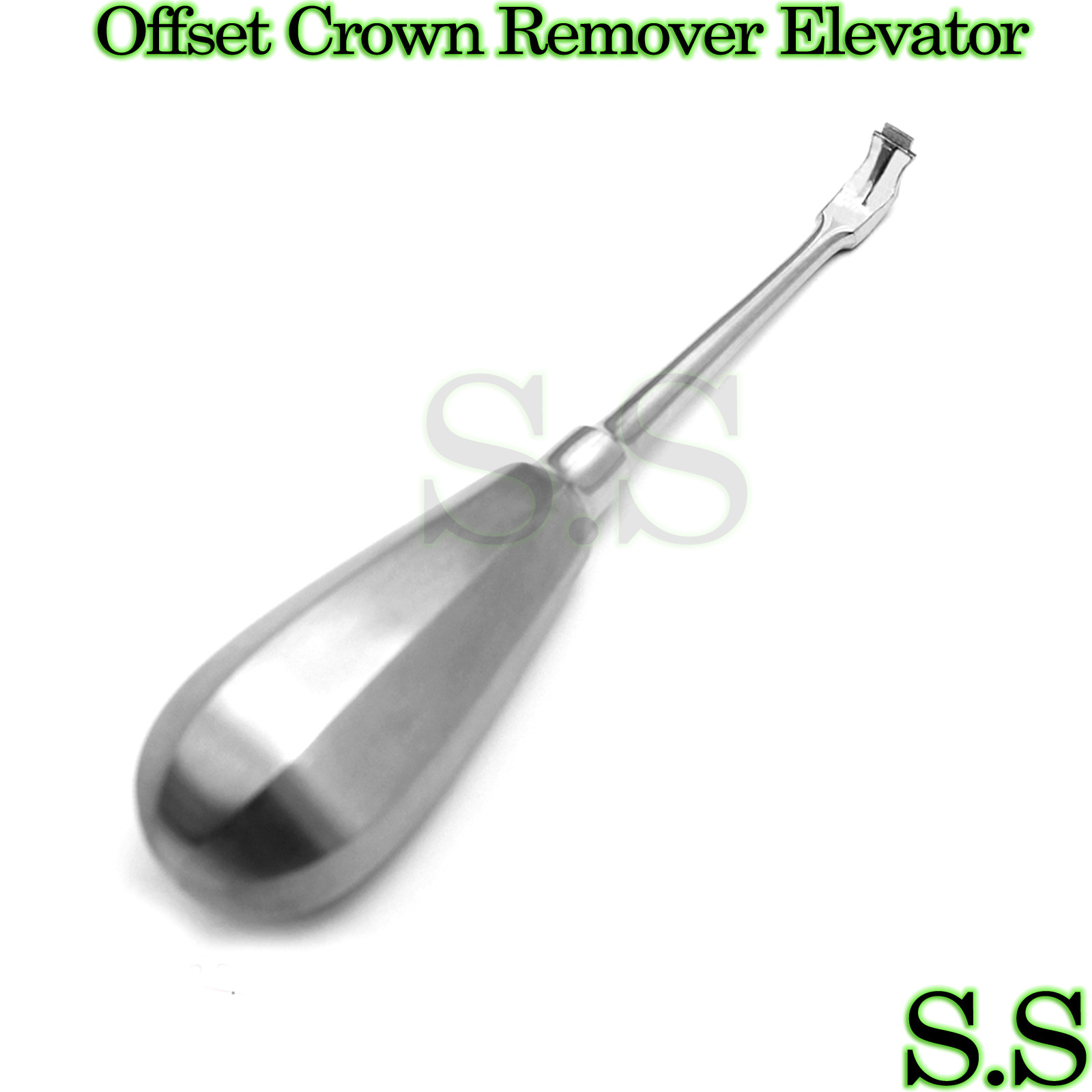 Offset Crown Splitter Remover Elevator Handle Dental