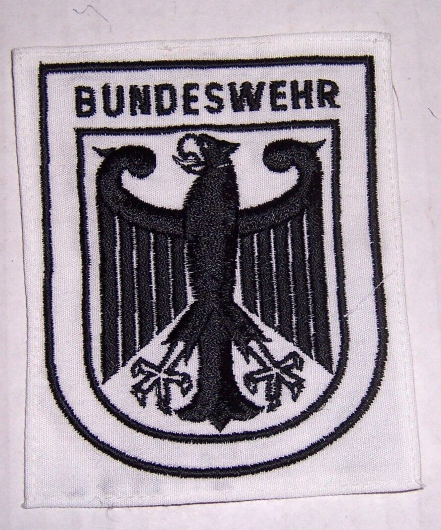 Patch New GERMAN MILITARY BUNDESWEHR EMBROIDERED CLOTH PATCH