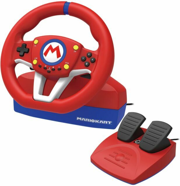 Hori NSW-204U Mario Kart Racing Wheel Pro Mini for Nintendo Switch BRAND NEW