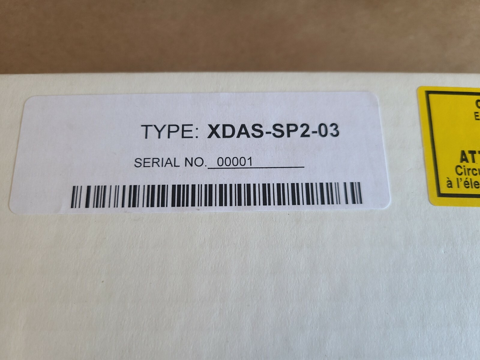NEW SENS TECH X-RAY DATA ACQUISITION SIGNAL PROCESSING BOARD XDAS-SP2-03