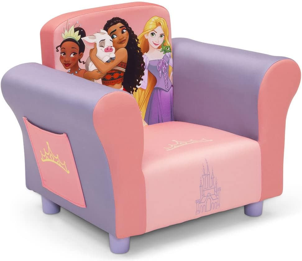 Kids Upholstered Chair, Princess