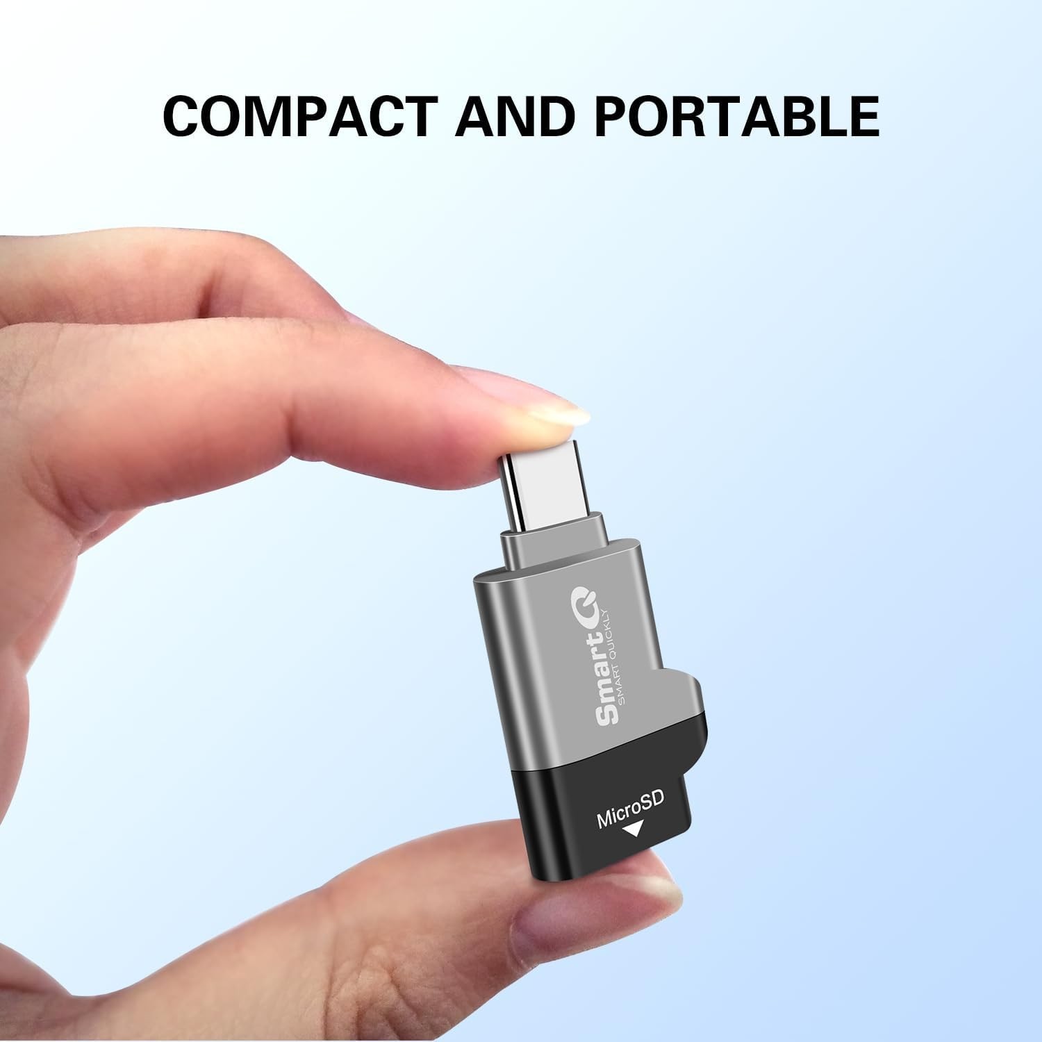 Versatile Type-C MicroSD Card Reader - Supports USB 3.0 & Fast Data Transfer