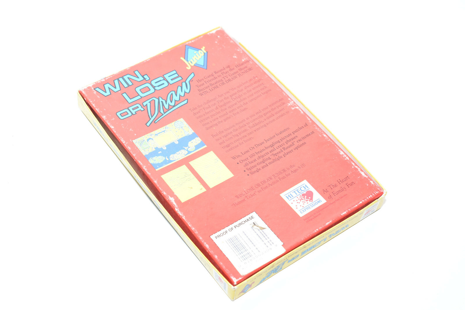 No Disc - Win, Lose, or Draw Junior Game - IBM, Tandy, Apple, and Commodore