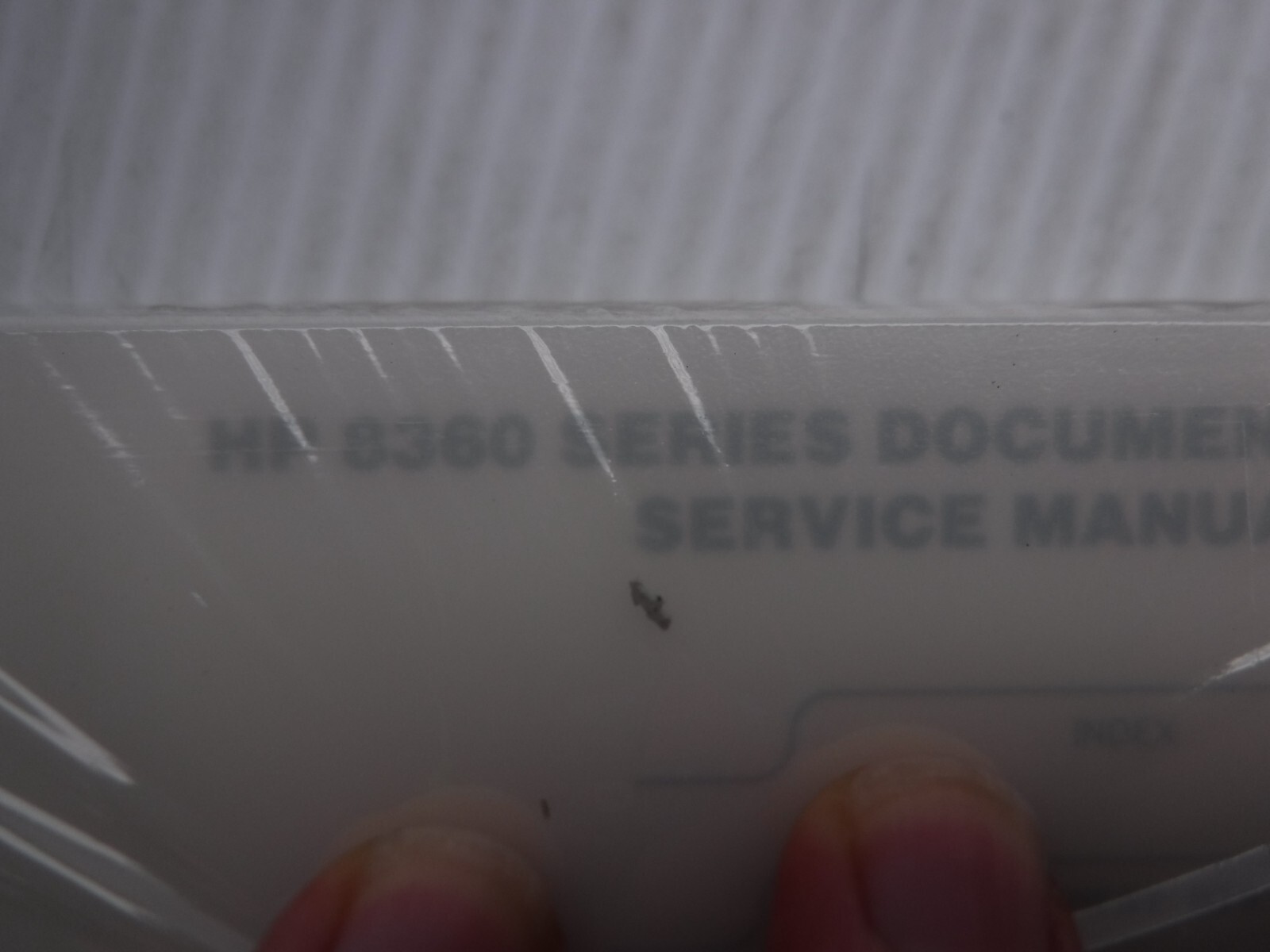 HP 8360 Series Documentation Map Service Manual