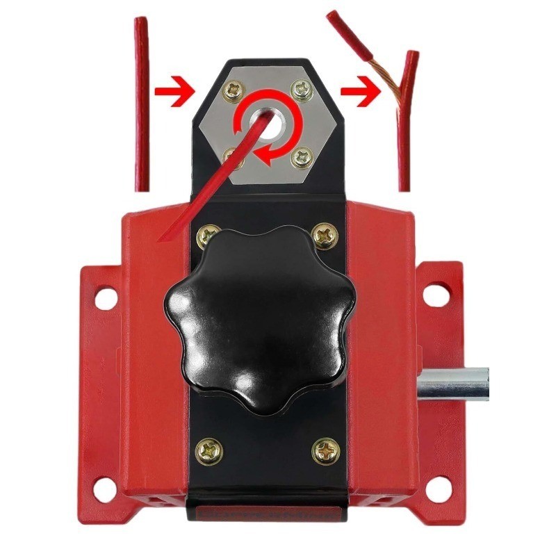CopperMine Wire Stripping Machine, Drill Powered Benchtop Wire Stripper Machine