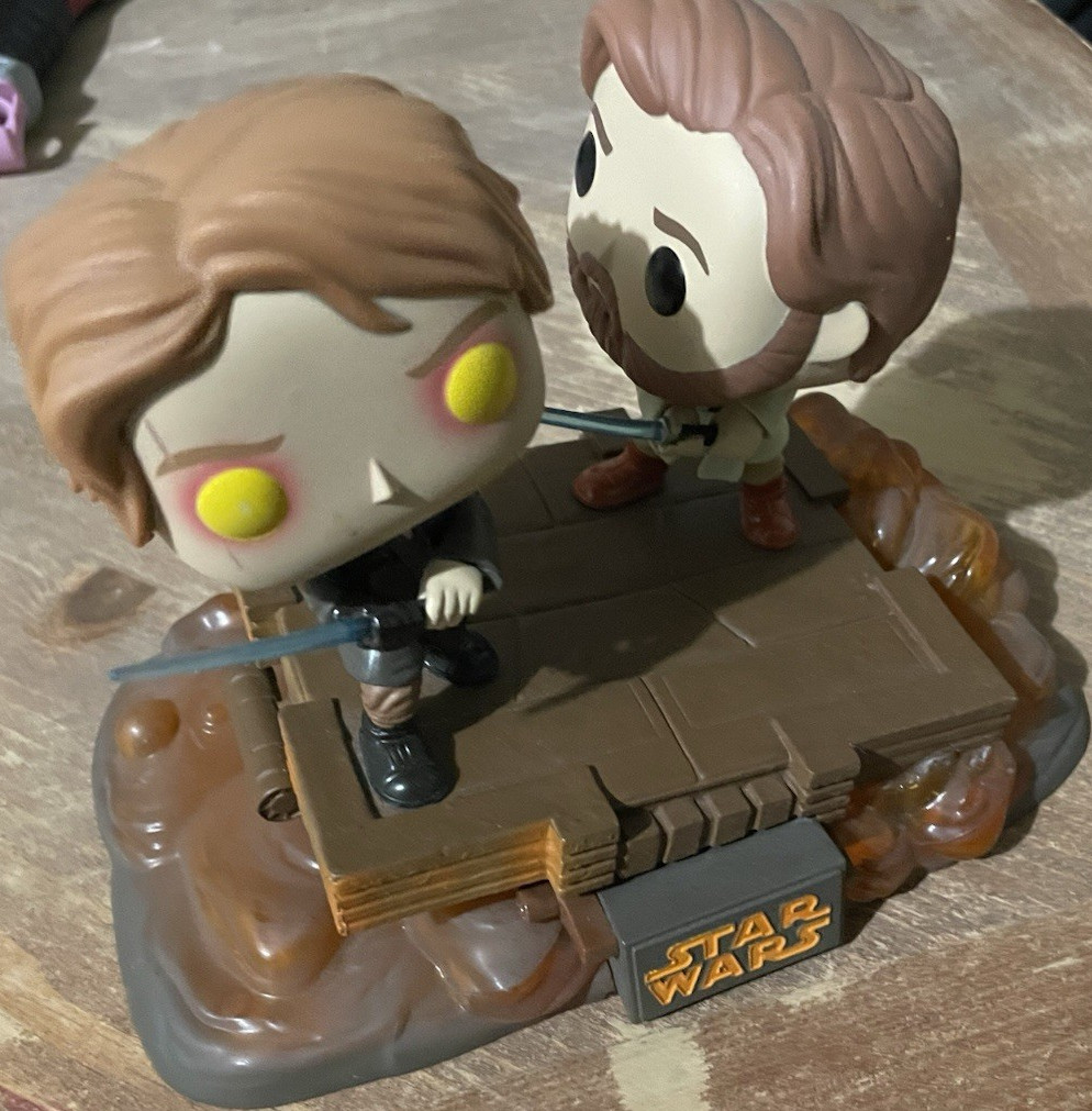 Funko Pop! Moments Star Wars Anakin Skywalker vs Obi-Wan Kenobi Vinyl Figure