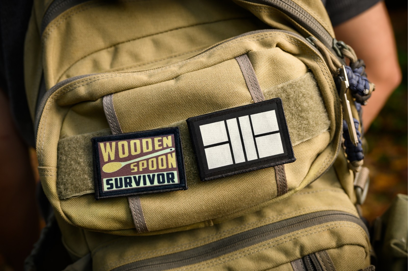 Pickleball Court Morale Patch | 2x3 hook and loop tactical patch
