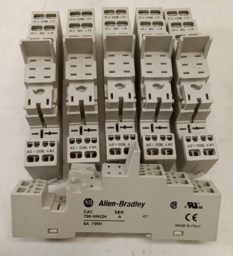 Allen-Bradley 700-HN224 Terminal Socket (Lot of 6)
