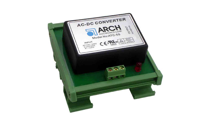 Arch ATC-12D-DN DIN Power supply 10 Watt 12 Volt Dual