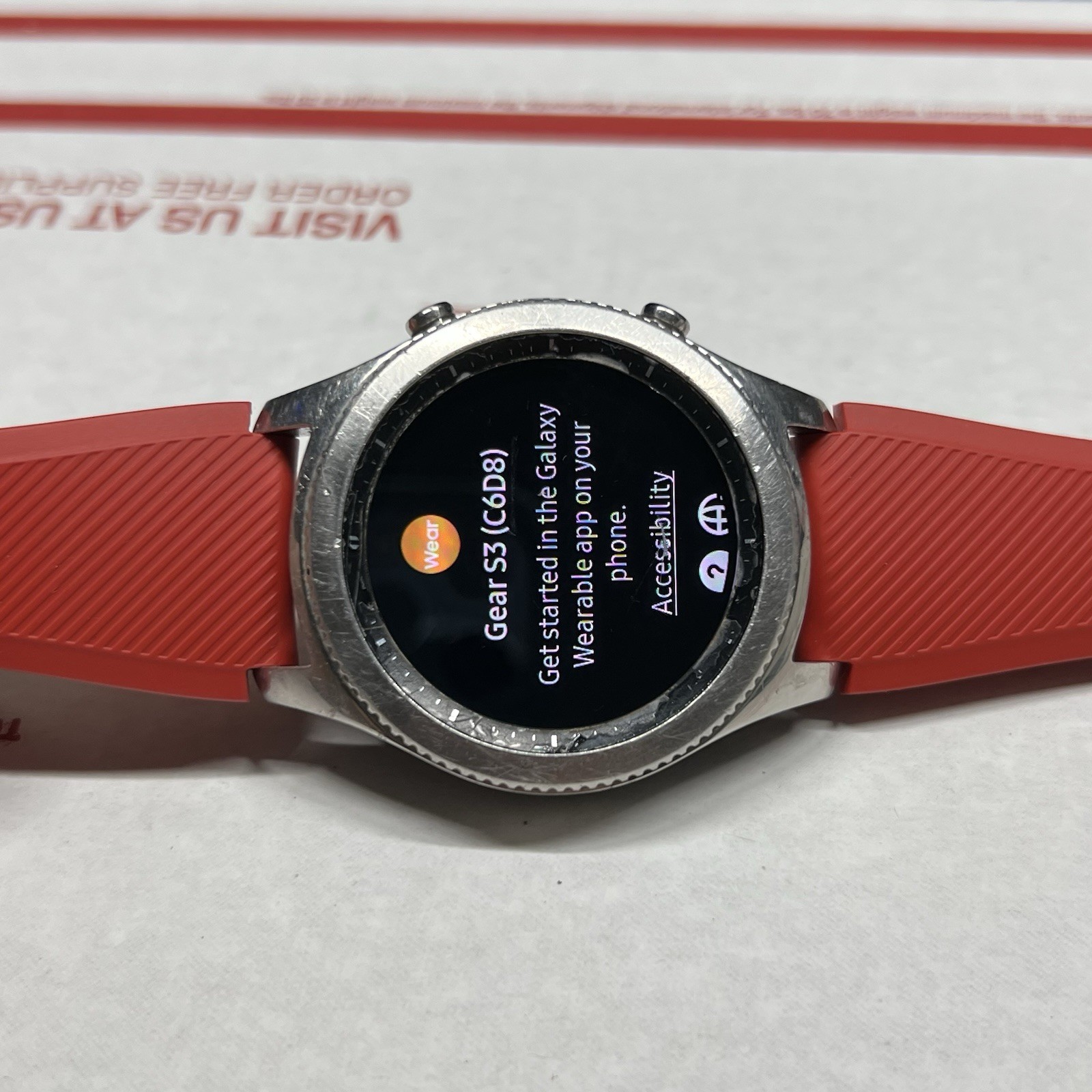 Samsung Galaxy Gear S3 Classic 46mm Stainless Steel Silver Case SM-R770
