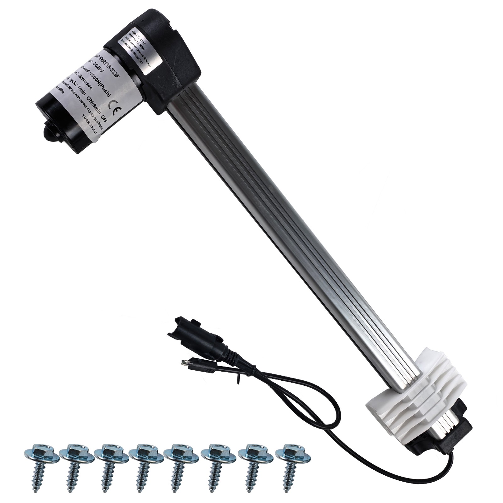 Universal 29V Power Recliner Actuator, 333mm Stroke, 2Pin & 5Pin connector