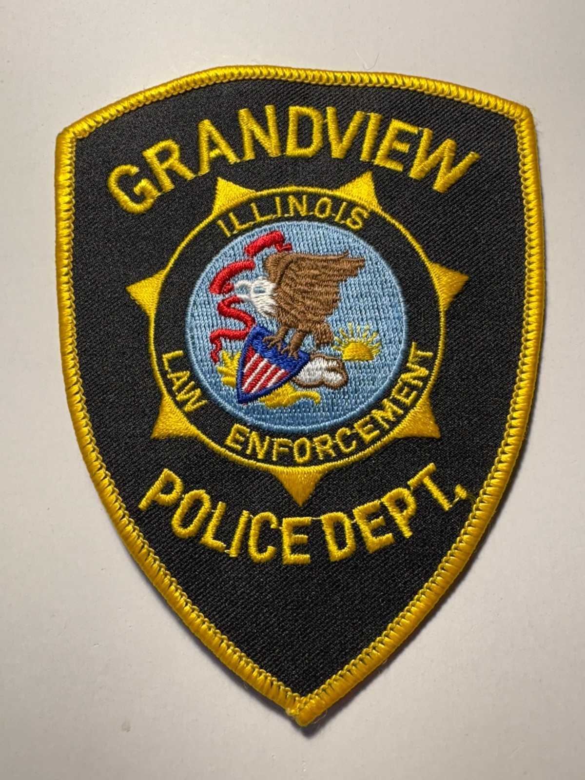 Grandview Illinois Police Patch