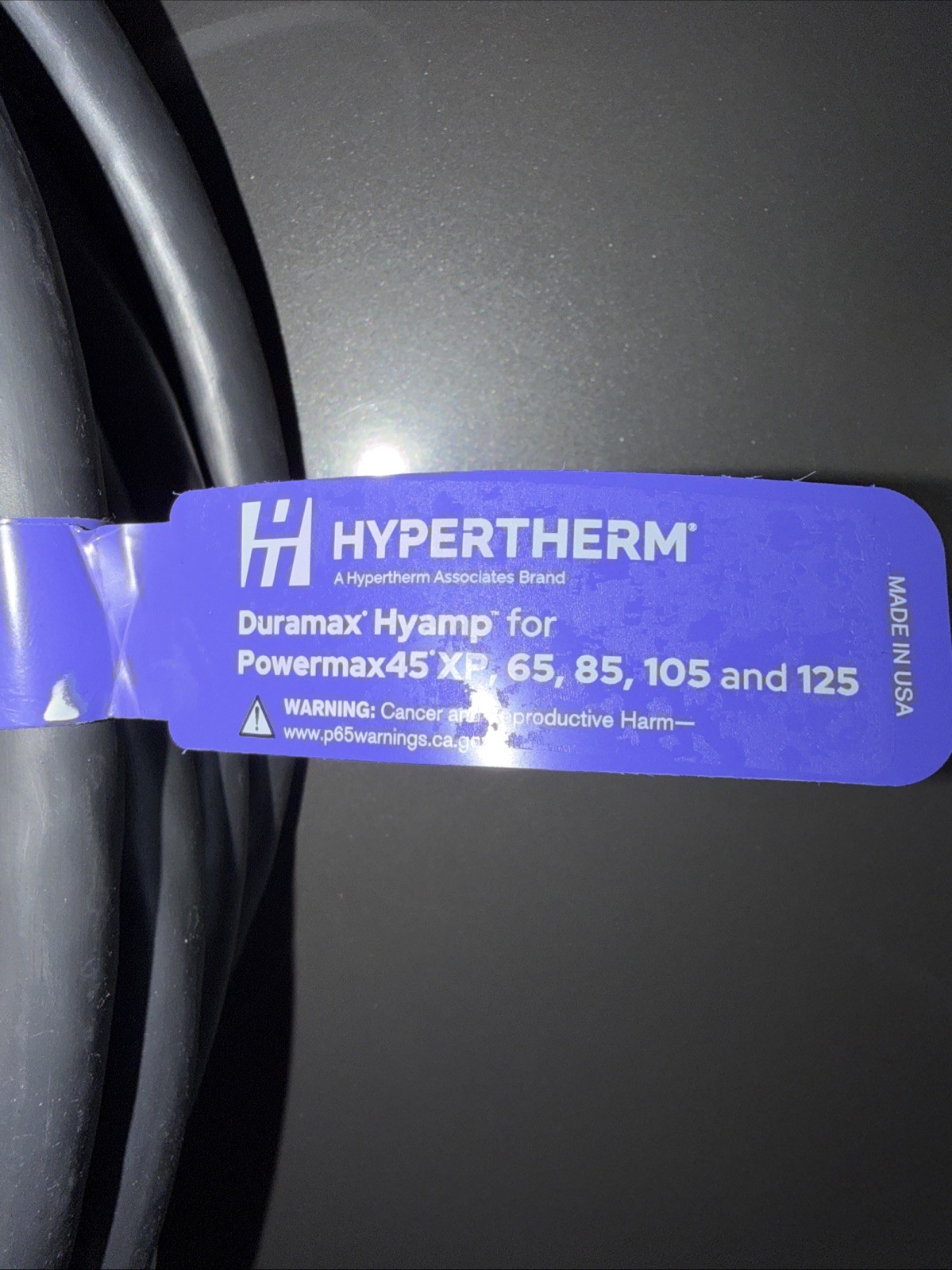 Hypertherm 059492 Duramax Hyamp 85° 25' Hand Torch Assembly