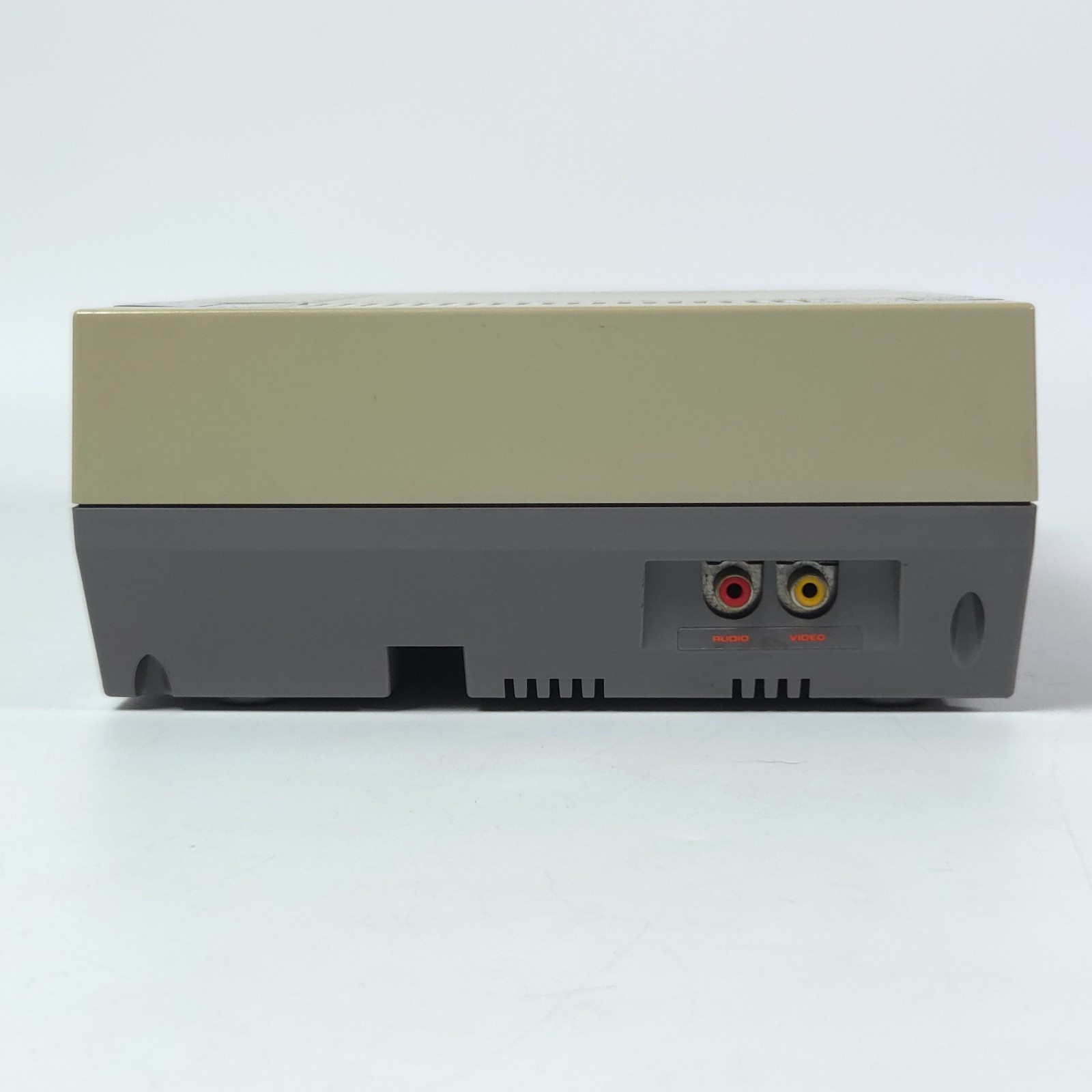 Nintendo NES Console w/ 2 Controllers, Manual, & OEM Adapters - Tested Working