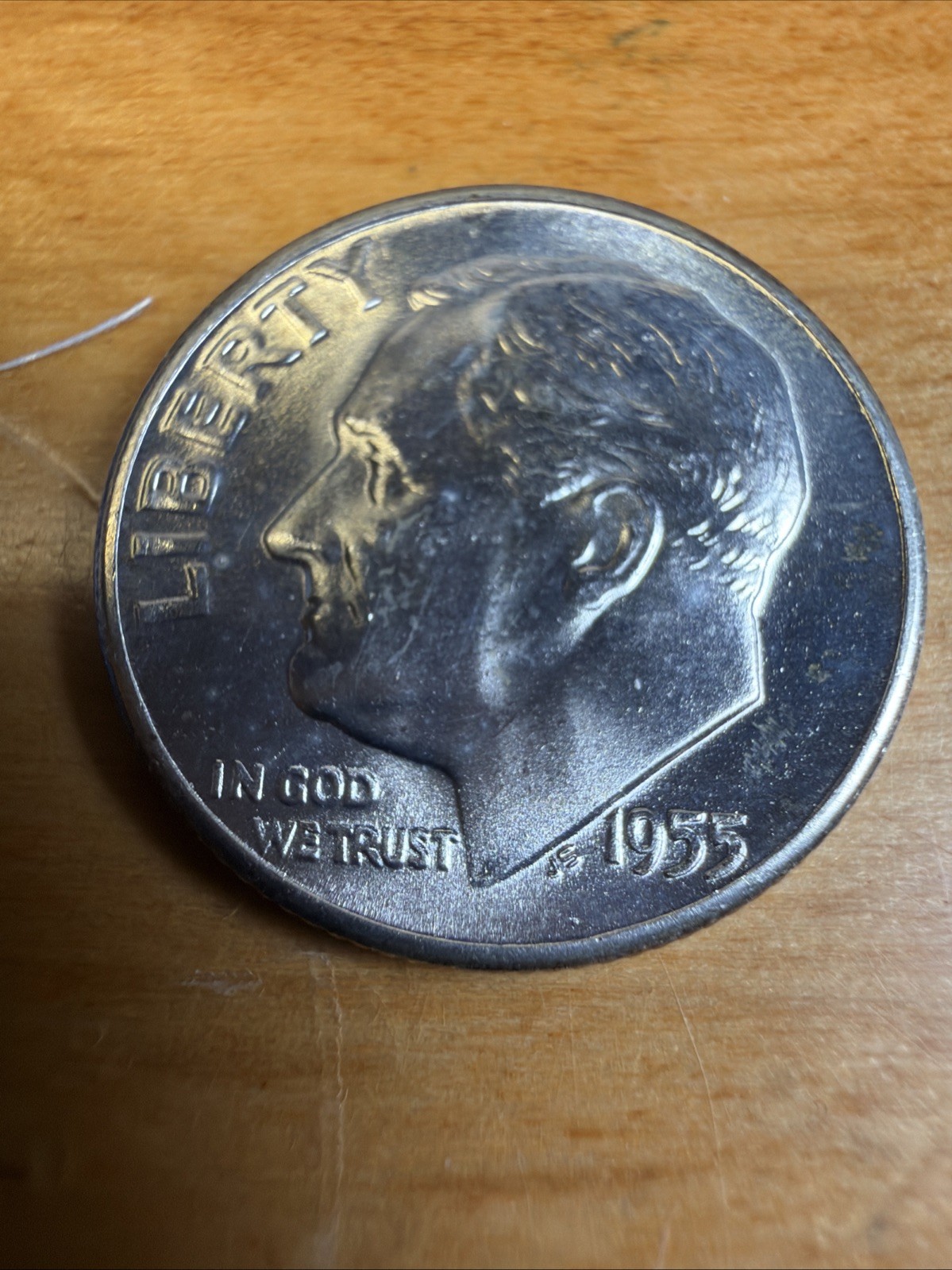1955-S 10¢ Roosevelt Dime GEM BU - Free Shipping - NB4