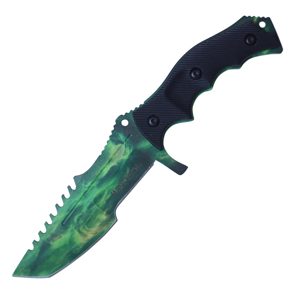 8.5" Huntsman Knife Green | Replica | Gaming Knife | High-Quality | Collectible