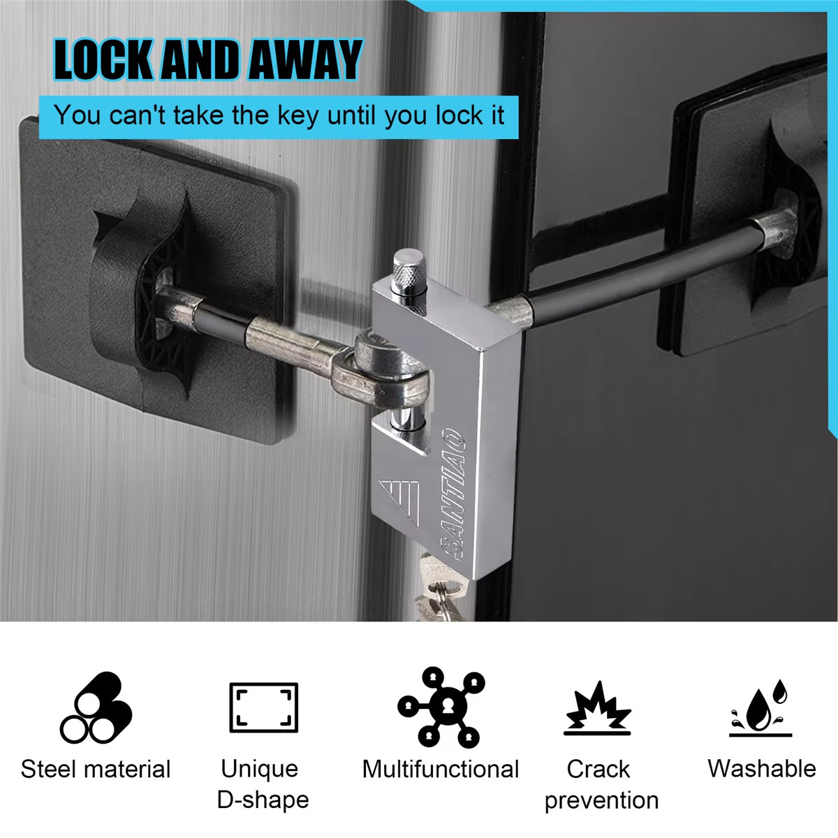 Heavy Duty Warehouse Padlock/Chain Lock 94mm Shipping Container Garage