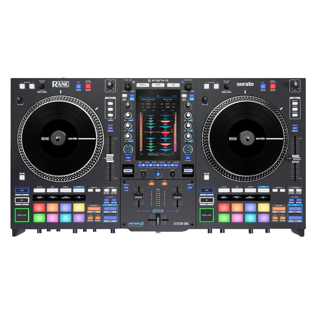 Rane SYSTEM ONE All-in-One Motorized Platters Stems Standalone DJ System