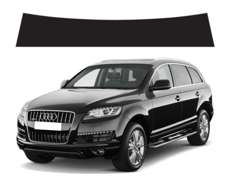 Audi Q7 2005 - 2015 Sunstrip  - Pre cut Sun Strip