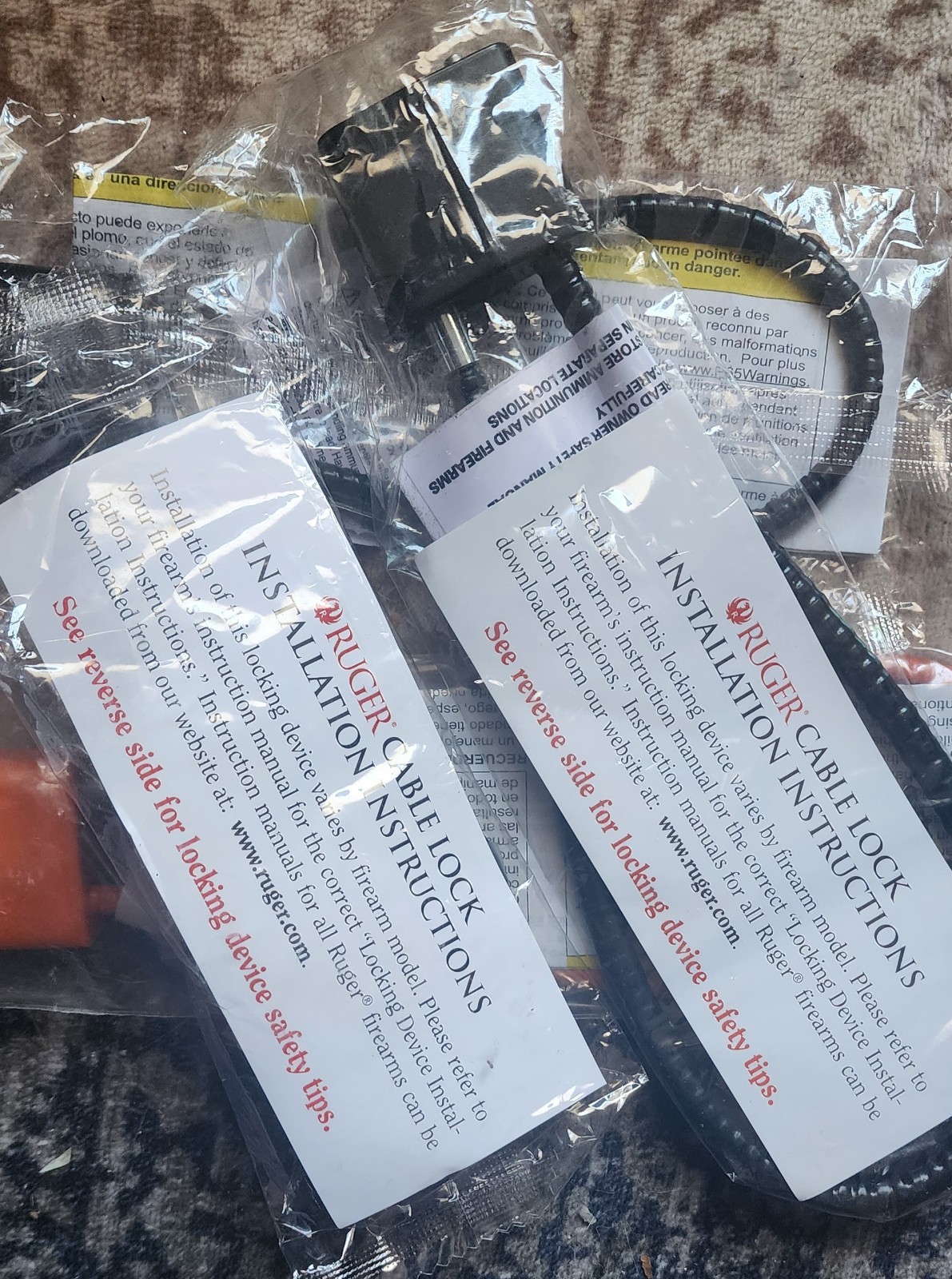 4 Firearm Chamber Locks