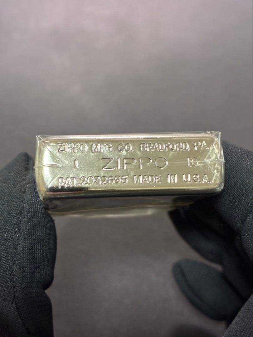 Zippo Marlboro Diet Butcher Silver 2 Sided Processing Lighter Regular Japan