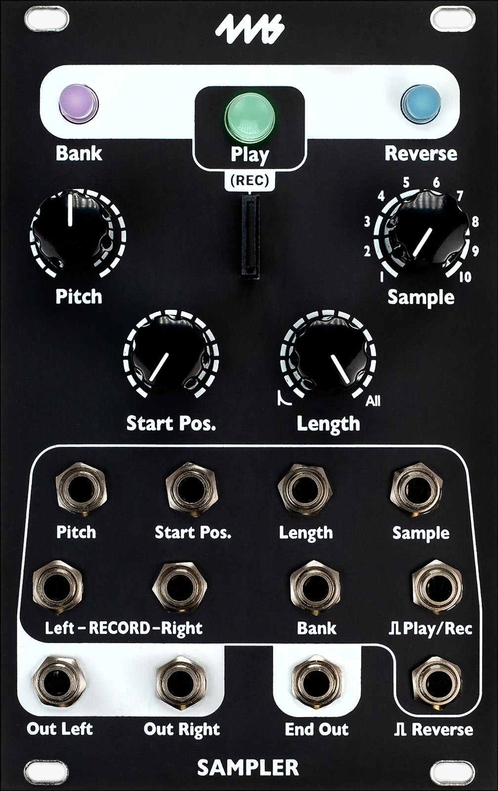 4MS SAMPLER : NEW : [DETROIT MODULAR]