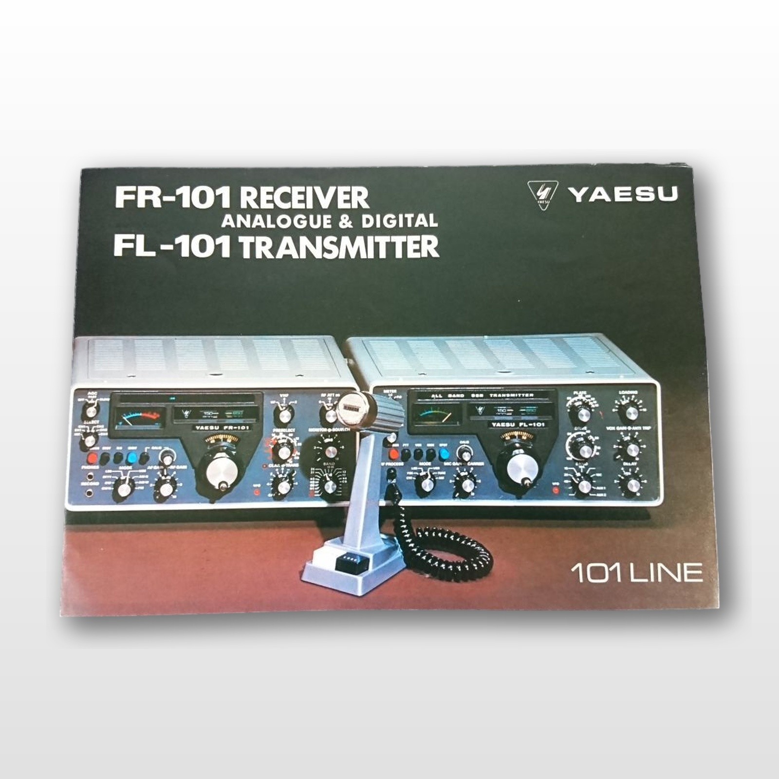 YAESU FR-101 Receiver FL-101 Transmitter Catalog 1974 Vintage Used