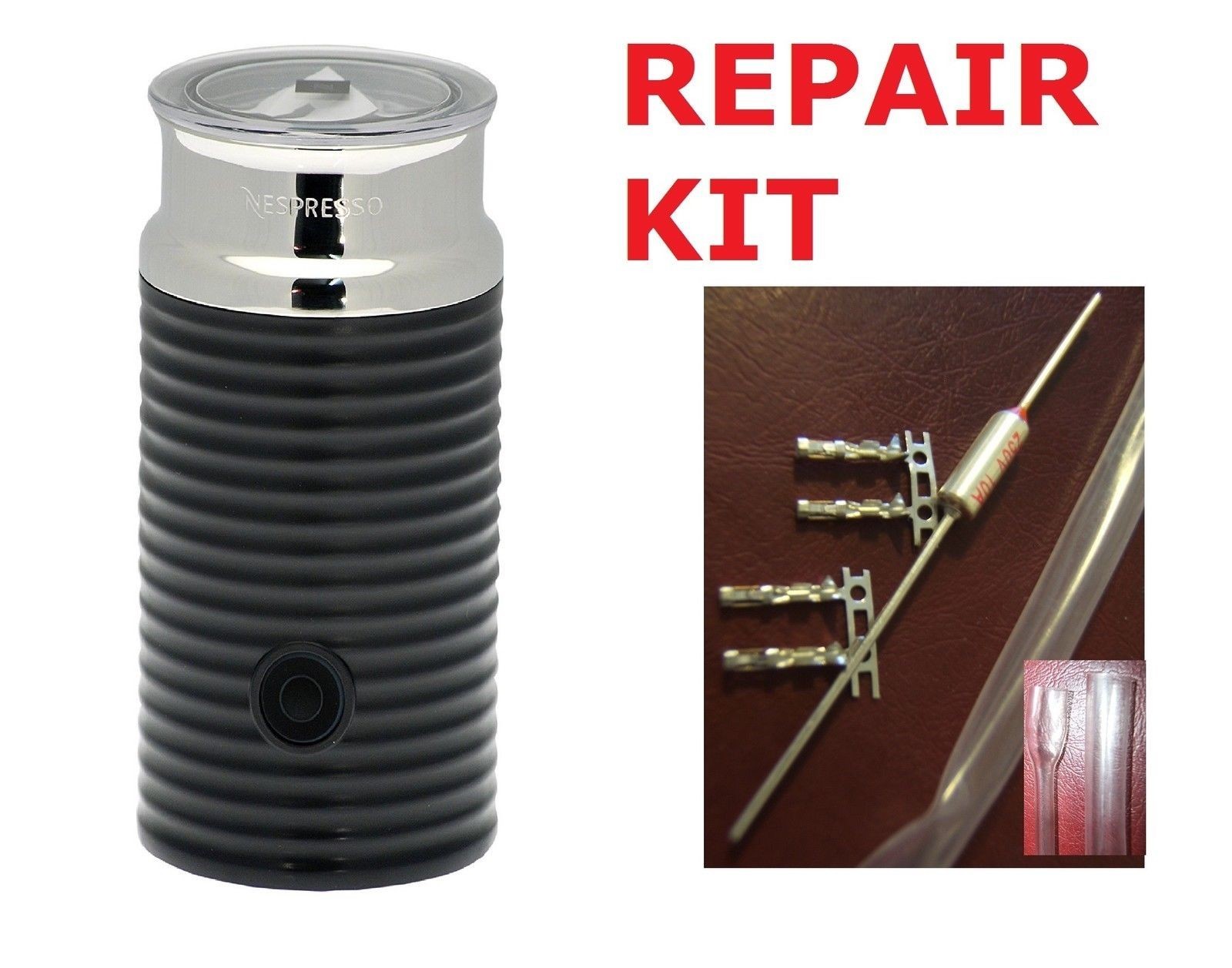 THERMAL FUSE REPAIR KIT REPLACEMENT for NESPRESSO AEROCCINO FROTHER SERIES 3 & 4