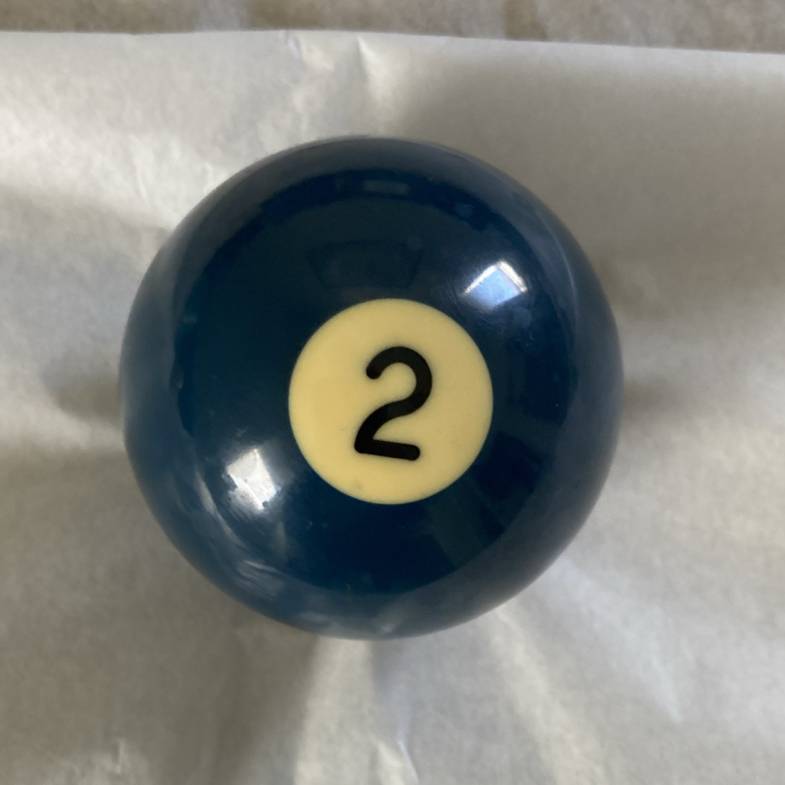 Blue Number 2 Billiard Pool Ball Single Replacement Aramith
