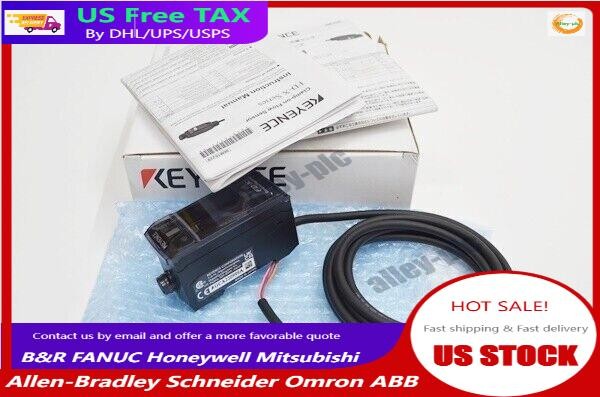 Keyence FD-XA1 Clamp-On Type Flow Sensor FD-X Series Controller Tested & Working