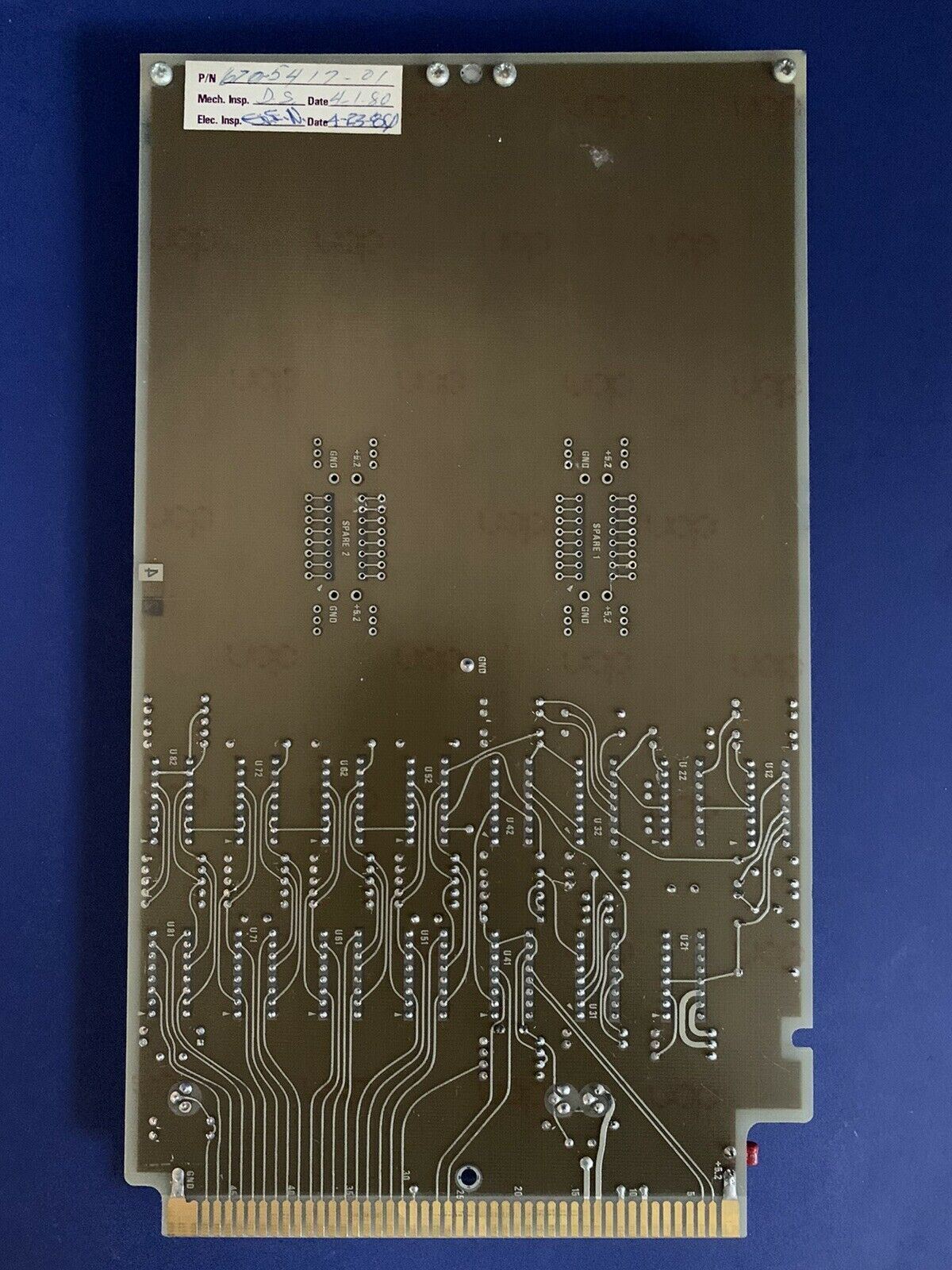 Tektronix 670-5417-01 Programmed Cycle PCB, Used