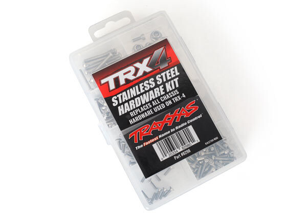 Traxxas Part #8298: Hardware kit, stainless steel, TRX-4®