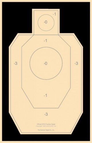 Official IDPA Practice Targets [22.5" x 34.5"] (50 targets)