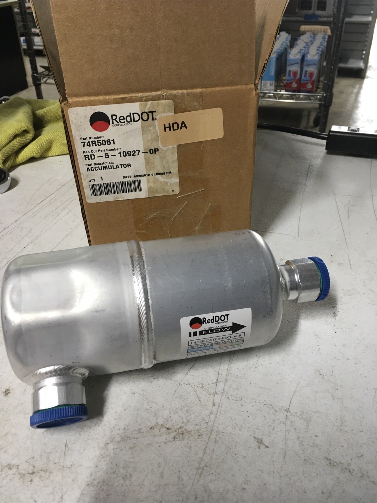 RedDOT 74R5061 Accumulator Free shipping