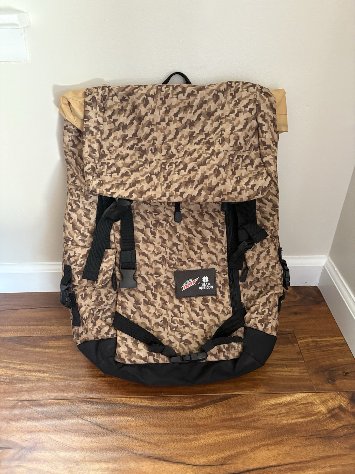 MTN DEW x Team Rubicon Military Camo Crossover Promotional Contest Backpack