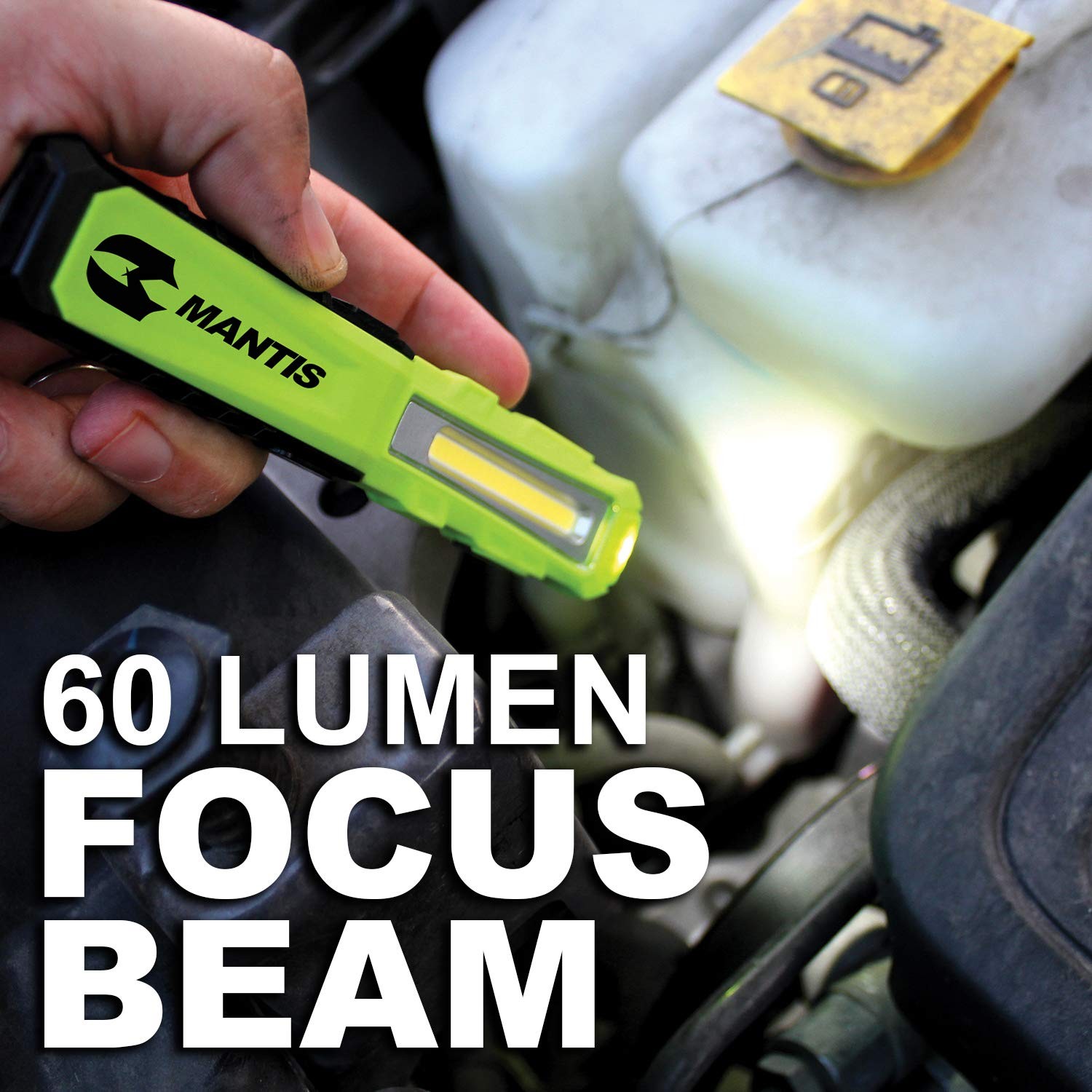 Lightncarry Lncmini "mantis" Rechargeable Cob Led Work Light For Mechanics Hvac